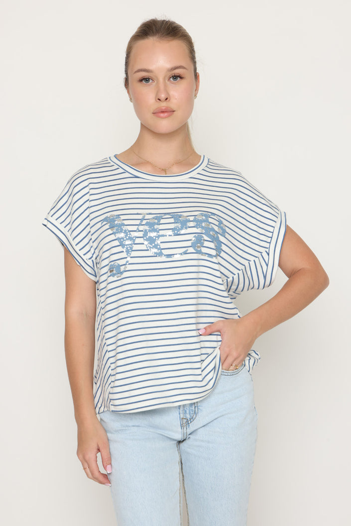 Yes חולצת פסים - 13777