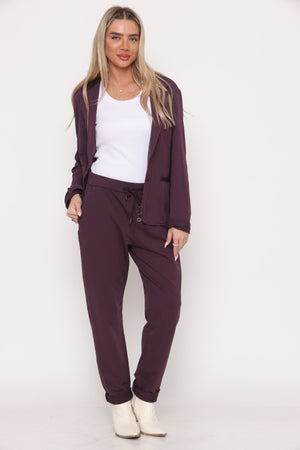 14229 - מכנסי פרנצ' כפתורים