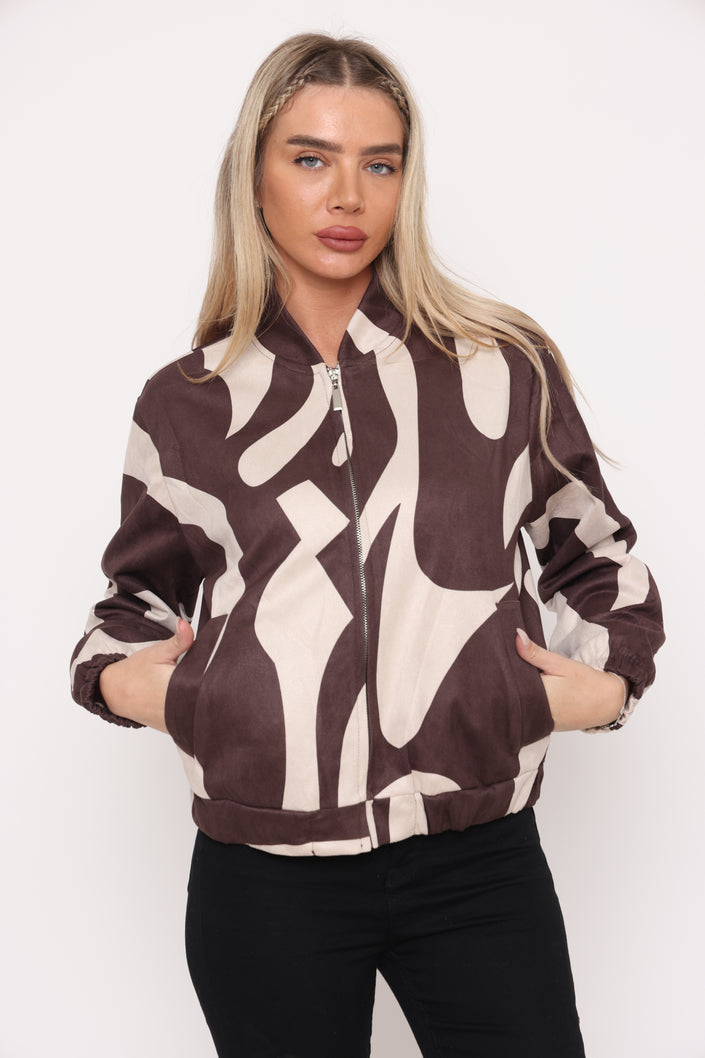 14240 - ג'קט ג'מס רוכסן מודפס