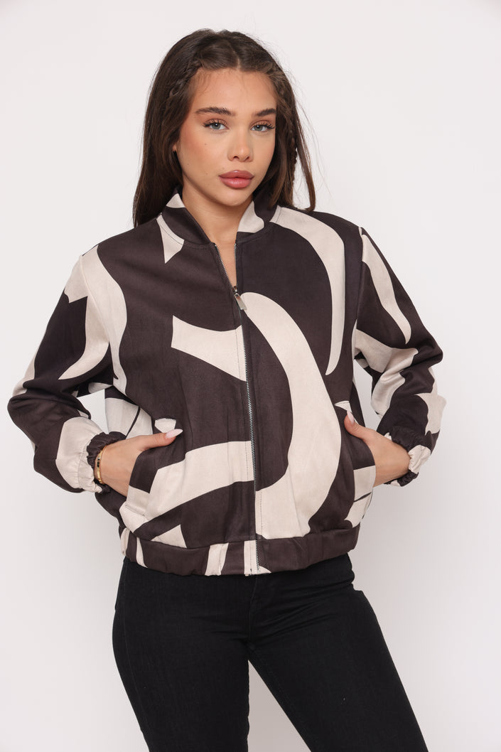 14240 - ג'קט ג'מס רוכסן מודפס