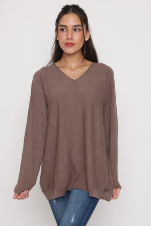 סריג וי  שרי - 23-502