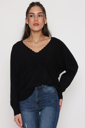 892506 - סריג וי גלי