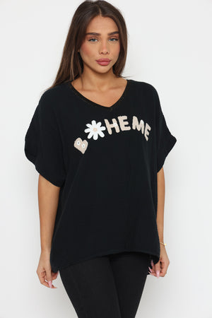 14007- חולצת פופ BOHEME