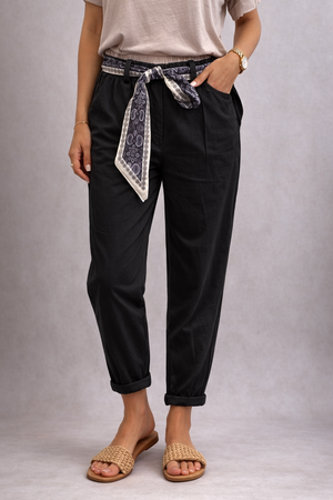 14389 - מכנס חגורת מטפחת